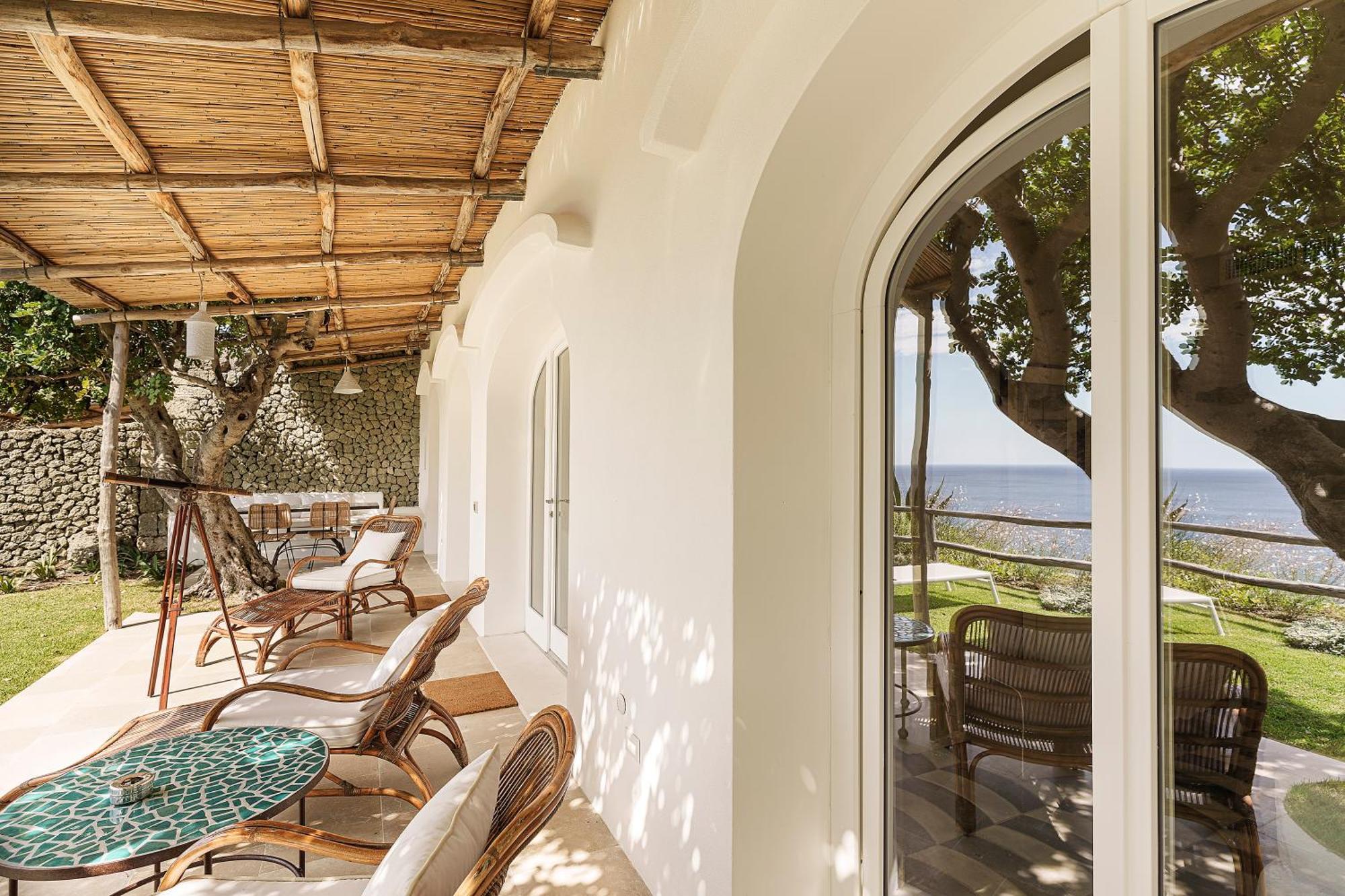 Costa Del Capitano Seaside Villas Sant'Angelo  Buitenkant foto
